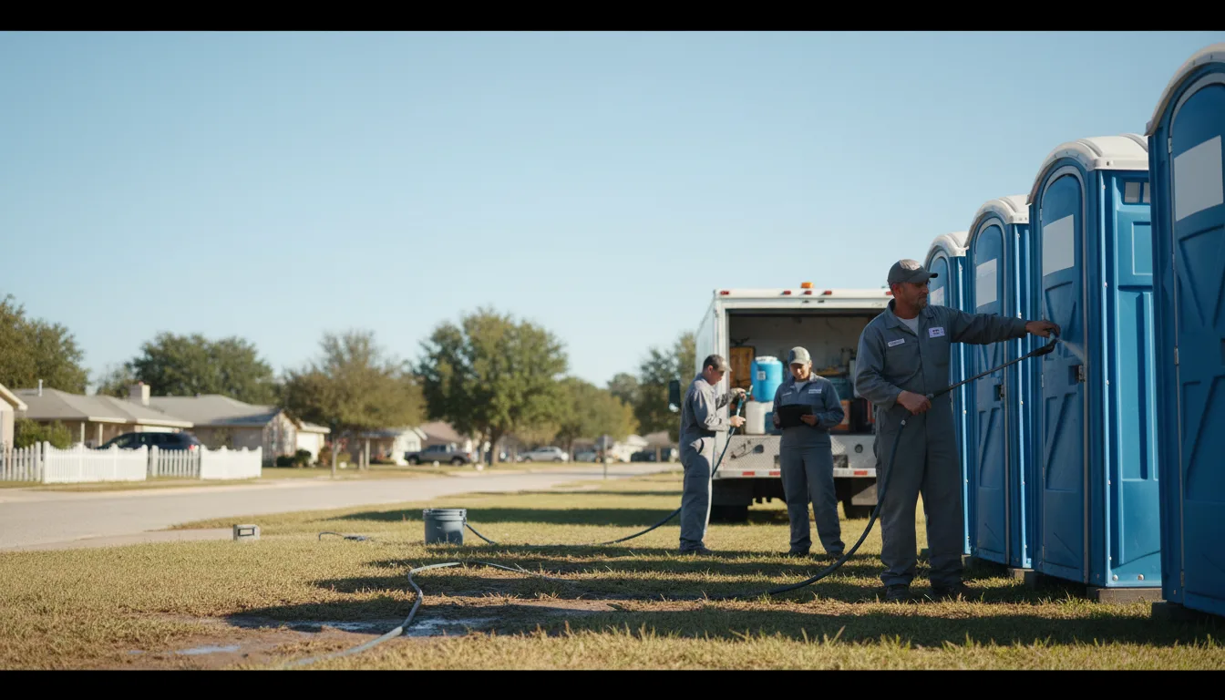 Long-Term Portable Toilet Rental in Wheeling, IL near me